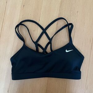 Womens Nike Black Sports Bra size Small